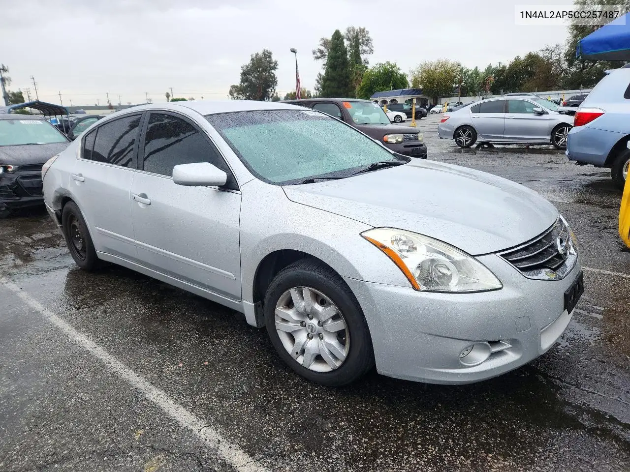 2012 NISSAN ALTIMA VIN 1N4AL2AP5CC257487 — фото 4
