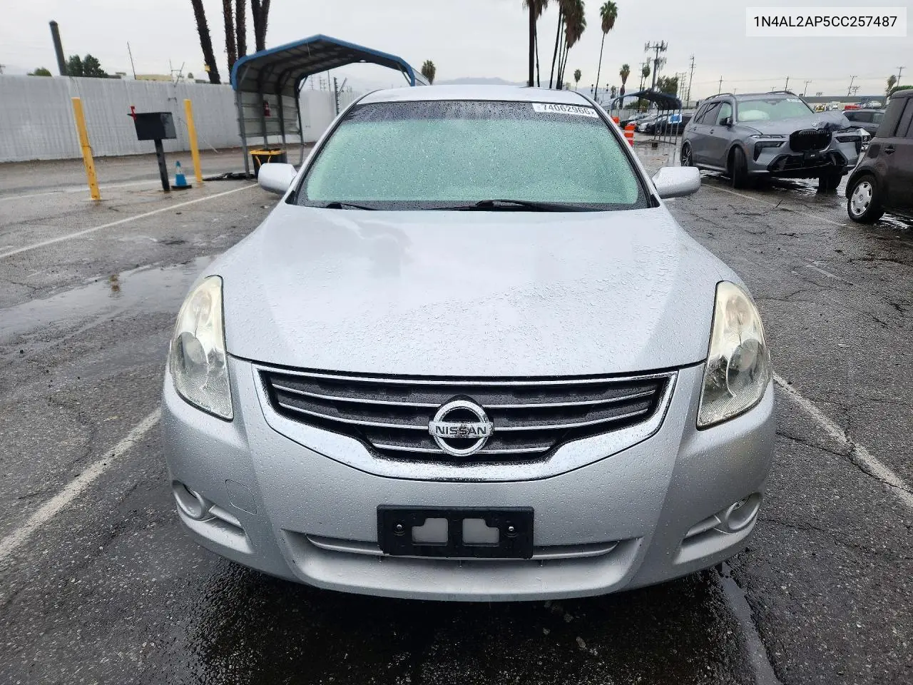 2012 NISSAN ALTIMA VIN 1N4AL2AP5CC257487 — фото 5