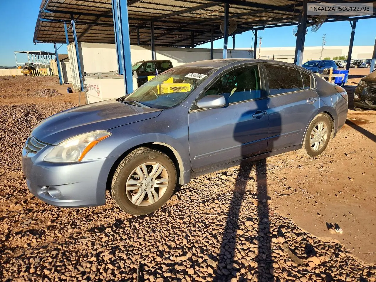 NISSAN ALTIMA 2012, VIN 1N4AL2AP5CC122798