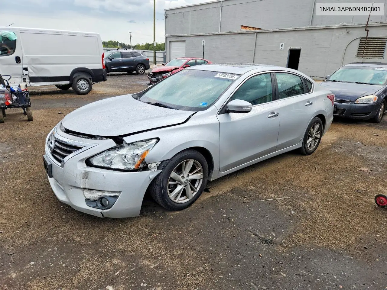 NISSAN ALTIMA 2013, VIN 1N4AL3AP6DN400801