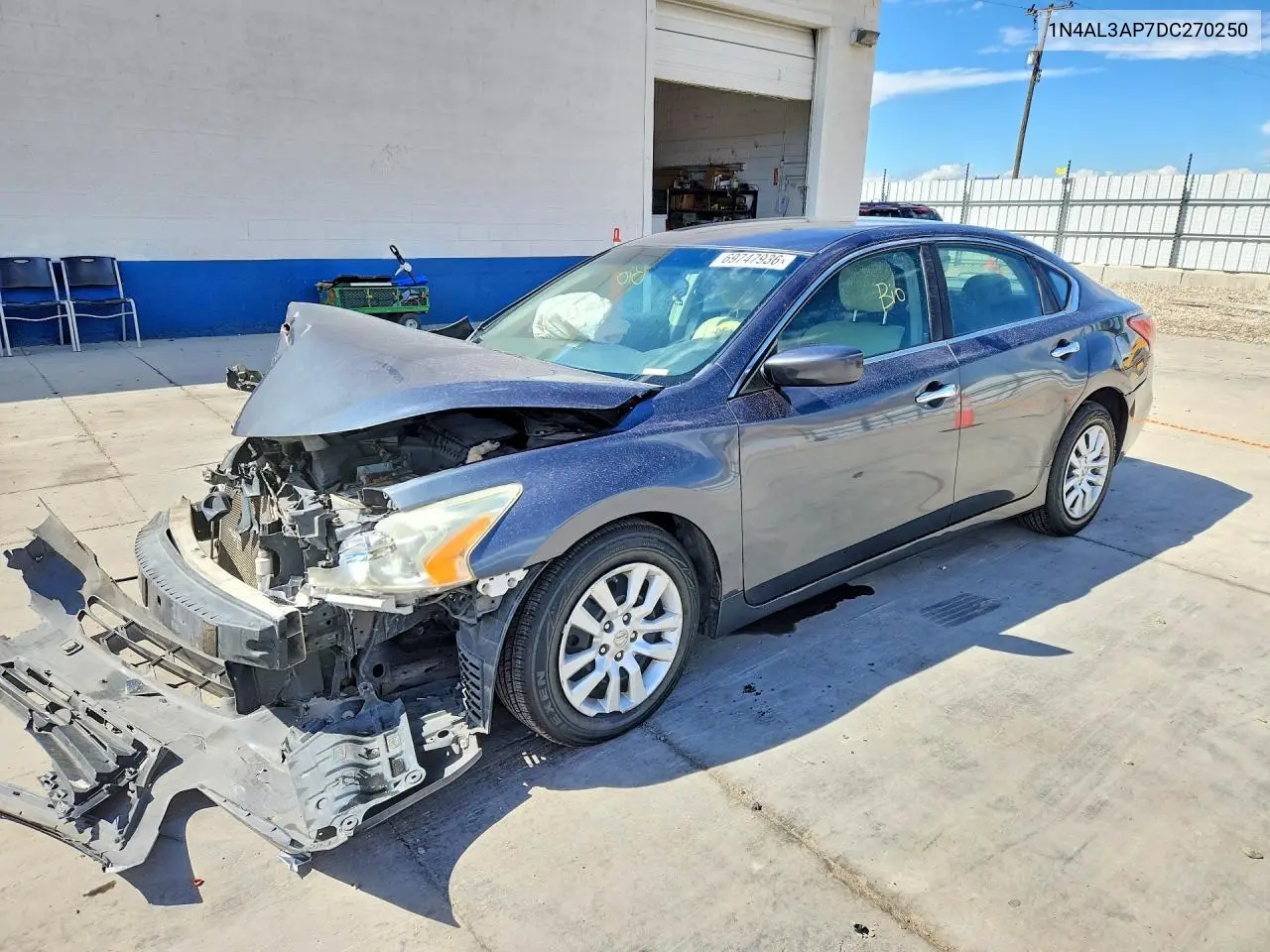 NISSAN ALTIMA 2013, VIN 1N4AL3AP7DC270250