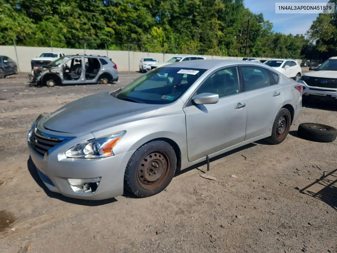 NISSAN ALTIMA 2013, VIN 1N4AL3AP0DN451579