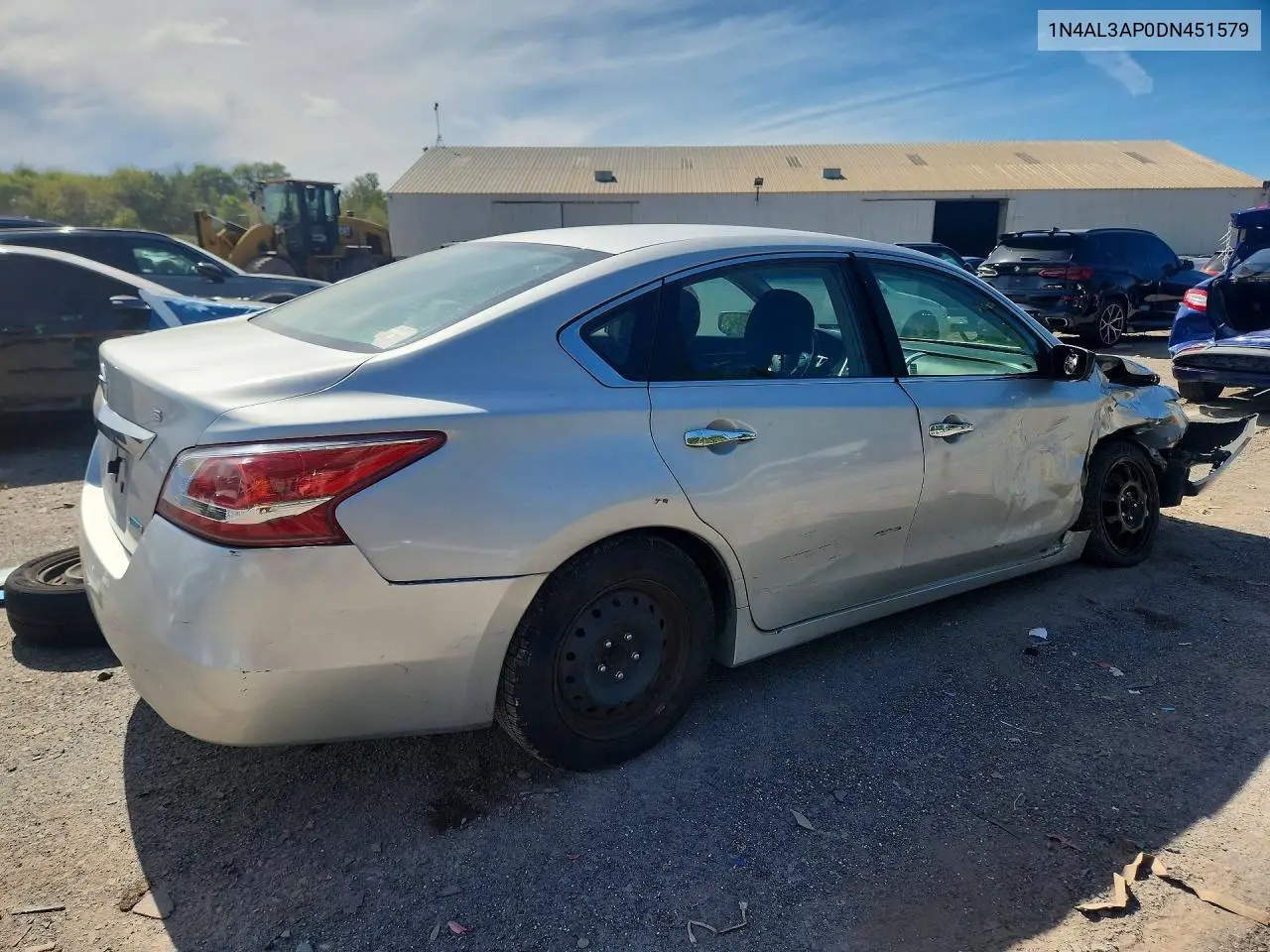 2013 NISSAN ALTIMA VIN 1N4AL3AP0DN451579 — фото 3