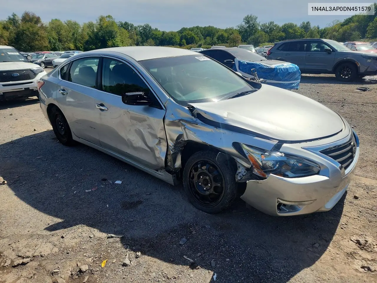 2013 NISSAN ALTIMA VIN 1N4AL3AP0DN451579 — фото 4
