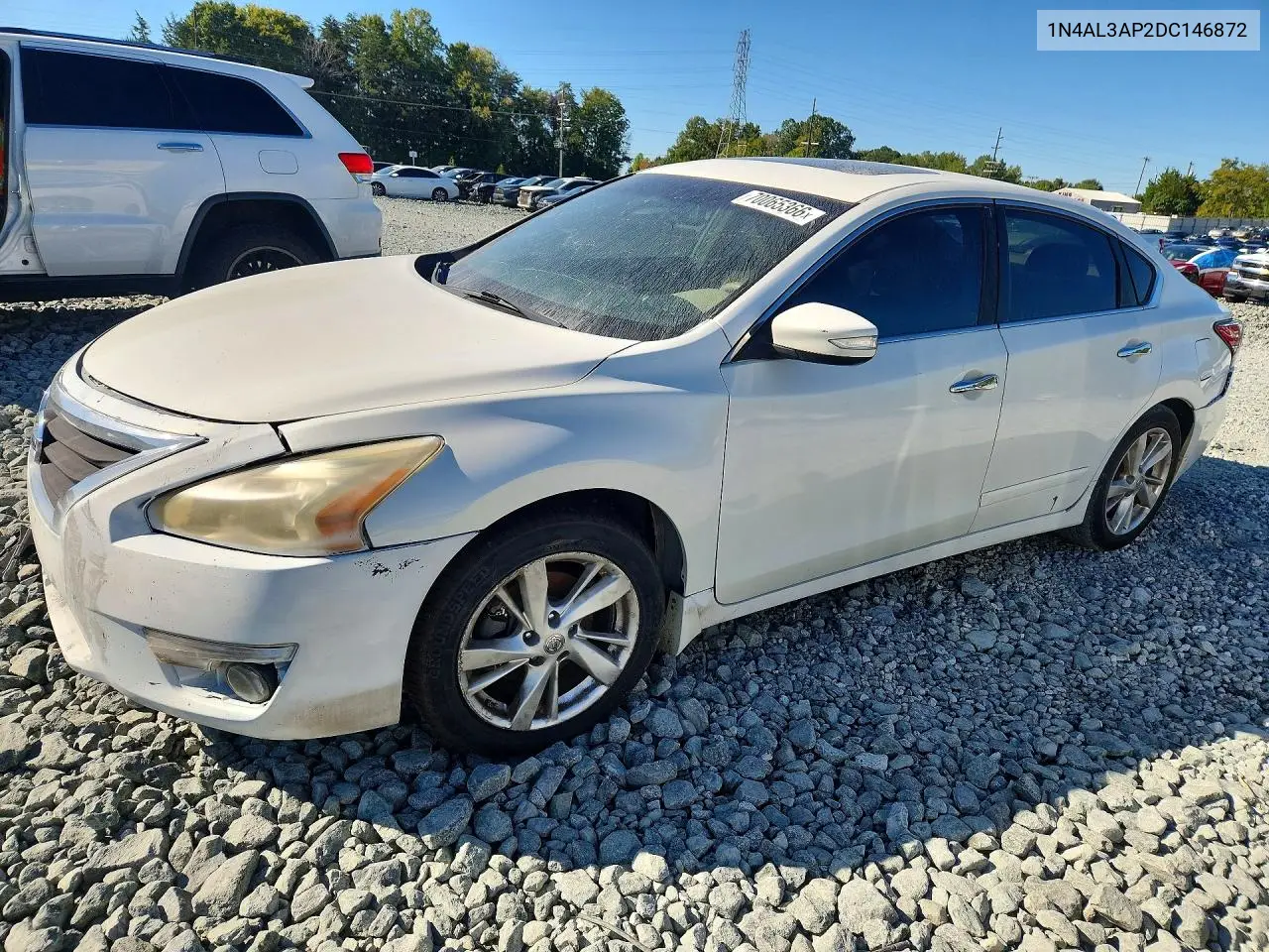 NISSAN ALTIMA 2013, VIN 1N4AL3AP2DC146872