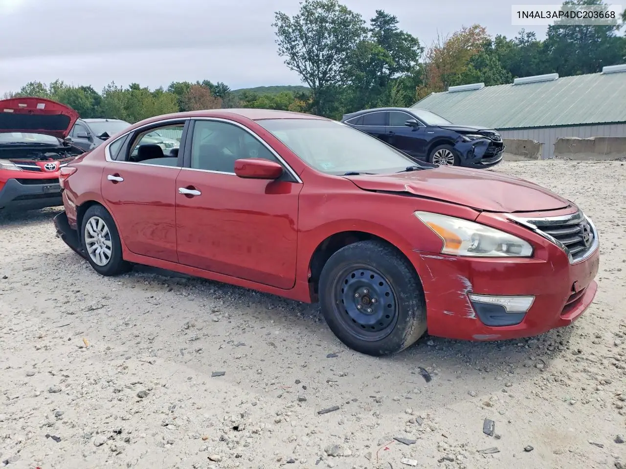 2013 NISSAN ALTIMA VIN 1N4AL3AP4DC203668 — фото 4