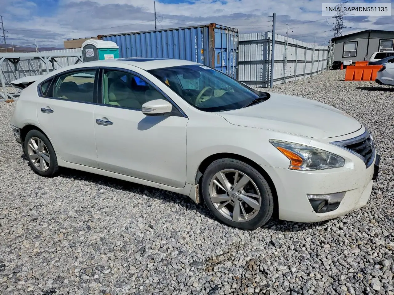 2013 NISSAN ALTIMA VIN 1N4AL3AP4DN551135 — фото 4