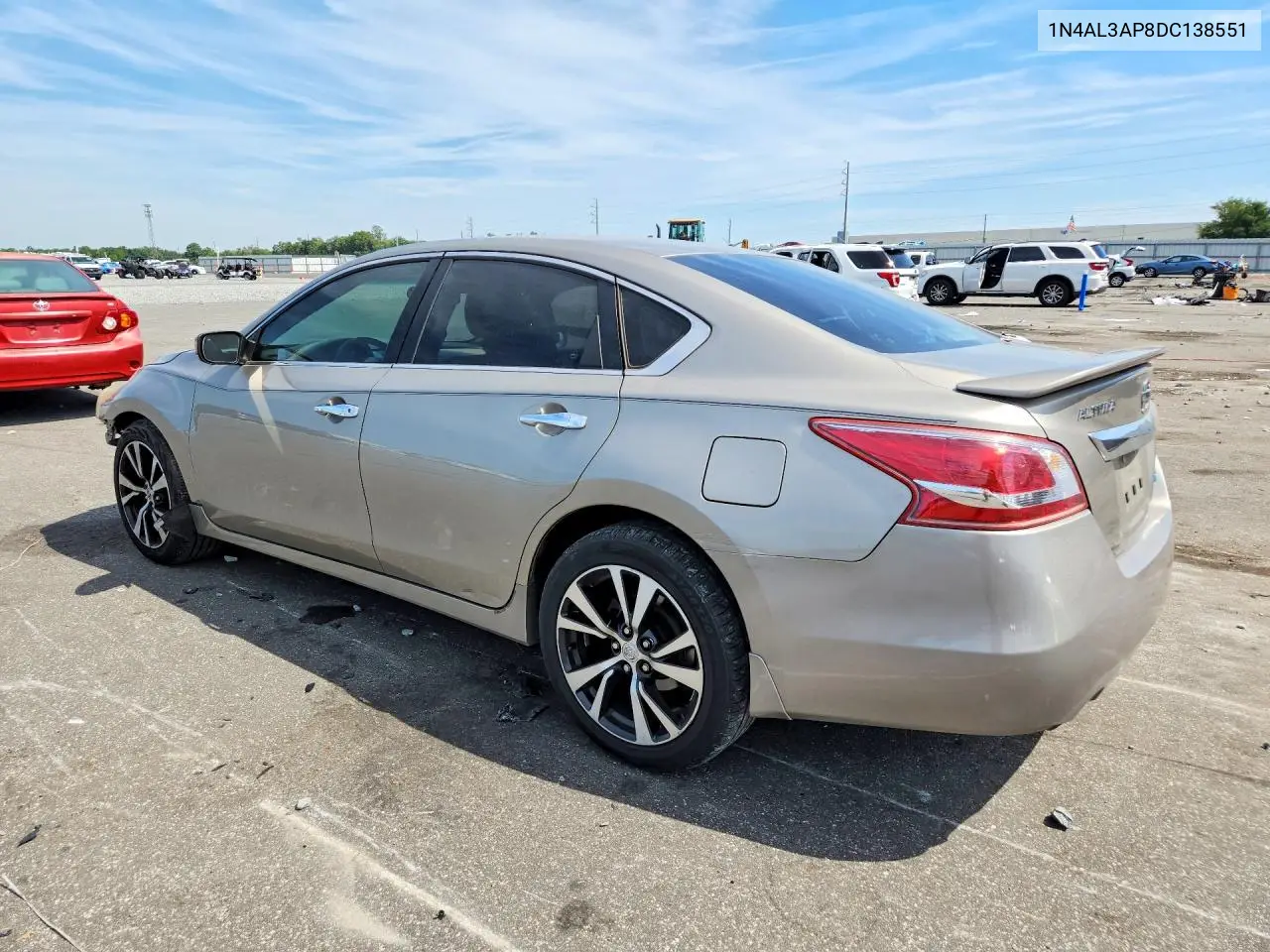 2013 NISSAN ALTIMA VIN 1N4AL3AP8DC138551 — фото 2