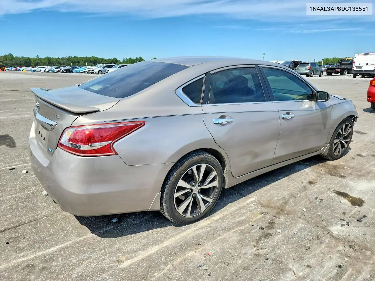 2013 NISSAN ALTIMA VIN 1N4AL3AP8DC138551 — фото 3