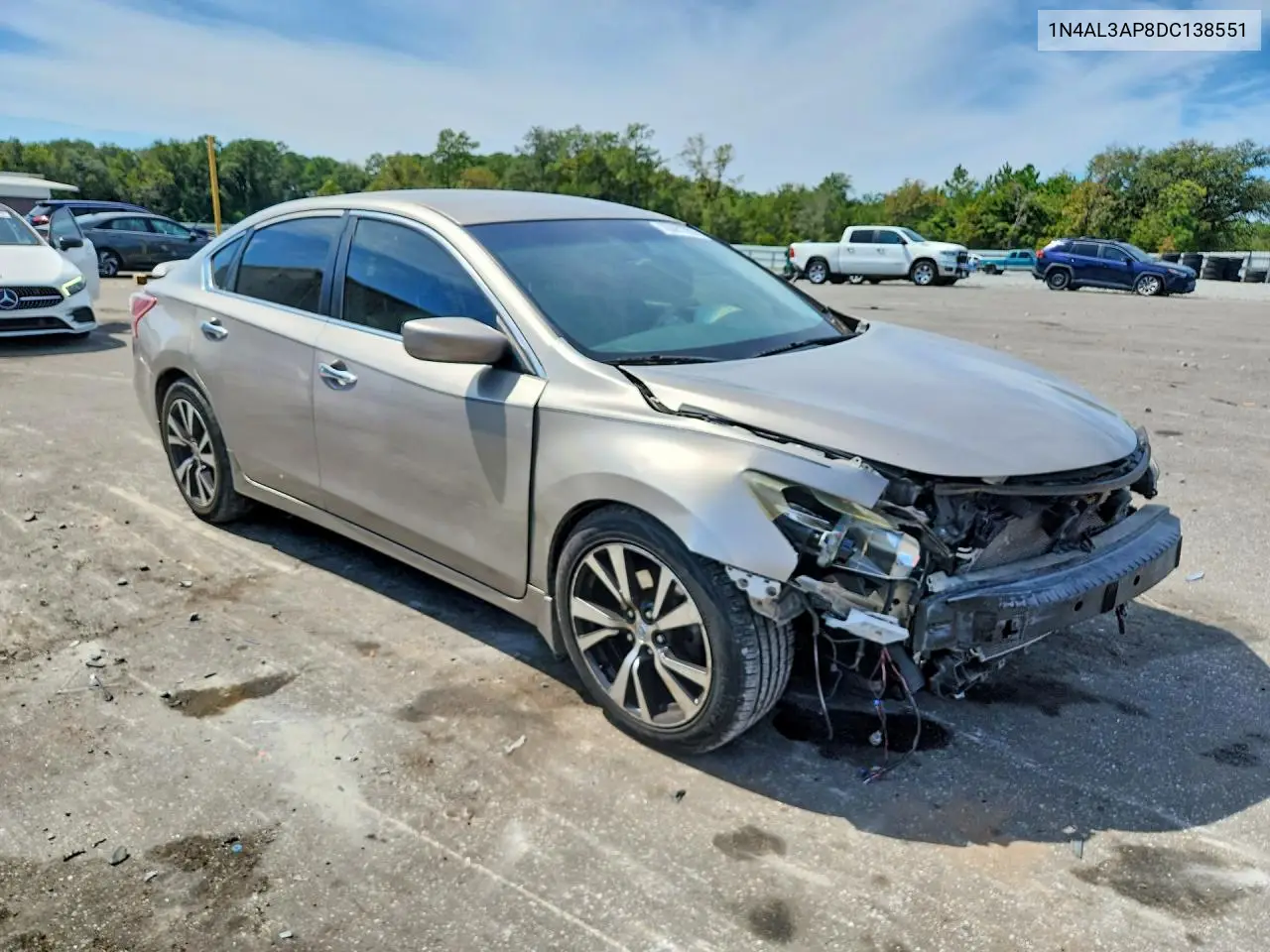 2013 NISSAN ALTIMA VIN 1N4AL3AP8DC138551 — фото 4
