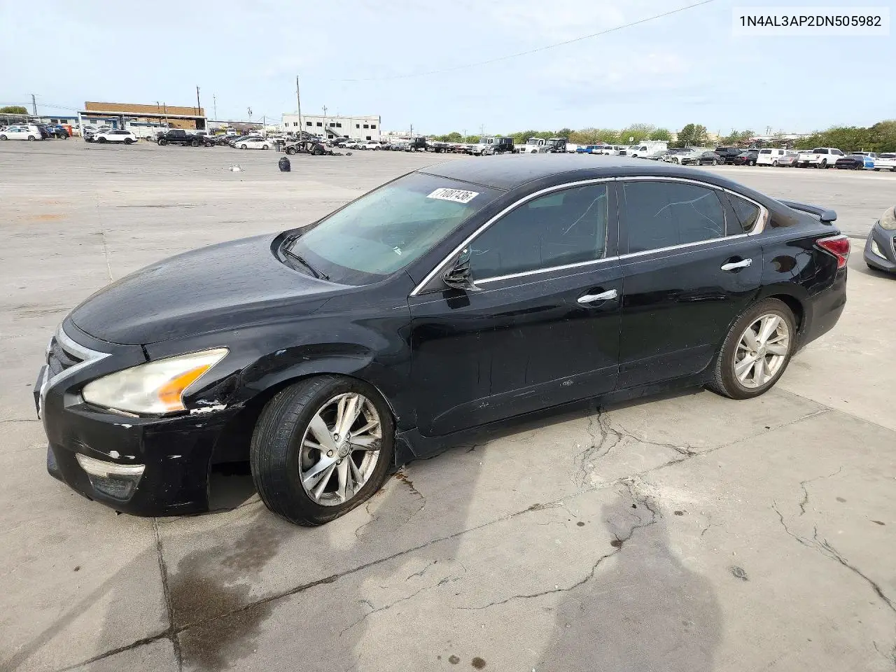 NISSAN ALTIMA 2013, VIN 1N4AL3AP2DN505982