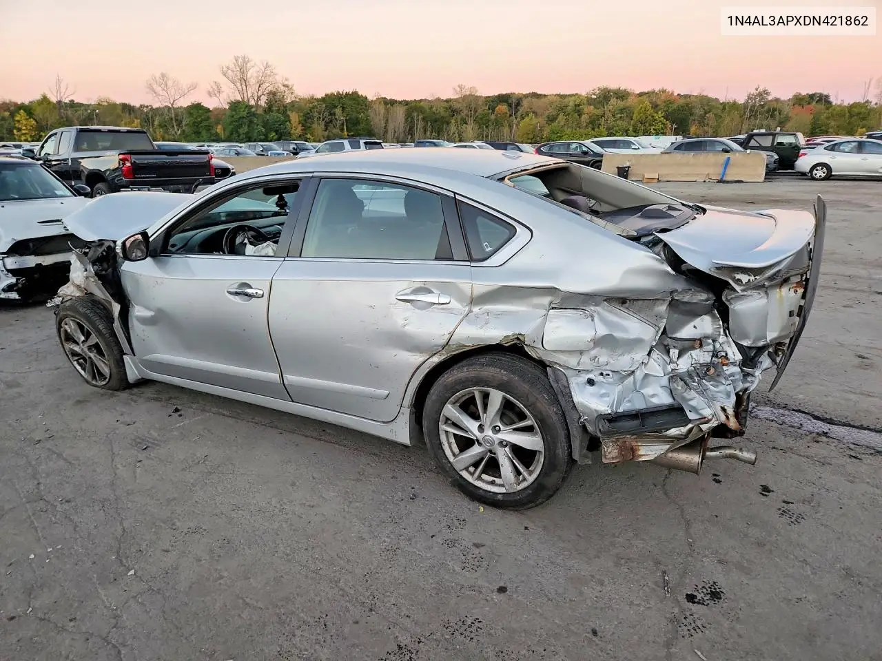 2013 NISSAN ALTIMA VIN 1N4AL3APXDN421862 — фото 2