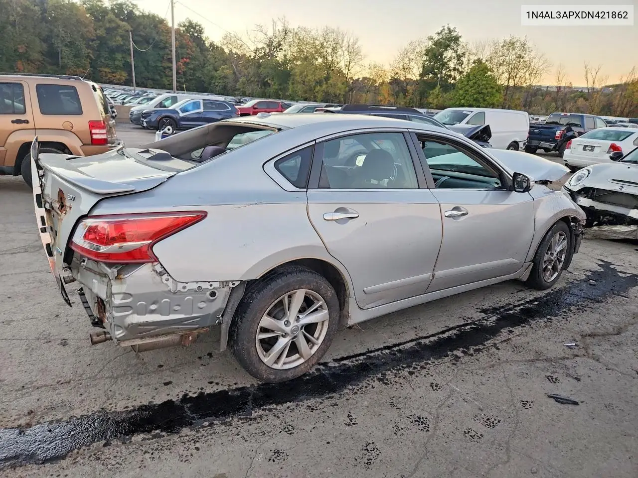 2013 NISSAN ALTIMA VIN 1N4AL3APXDN421862 — фото 3