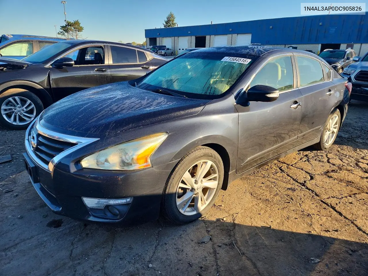 NISSAN ALTIMA 2013, VIN 1N4AL3AP0DC905826
