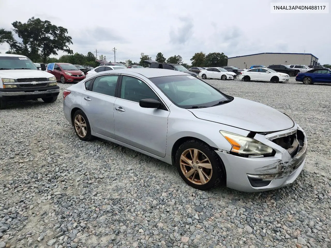 2013 NISSAN ALTIMA VIN 1N4AL3AP4DN488117 — фото 4