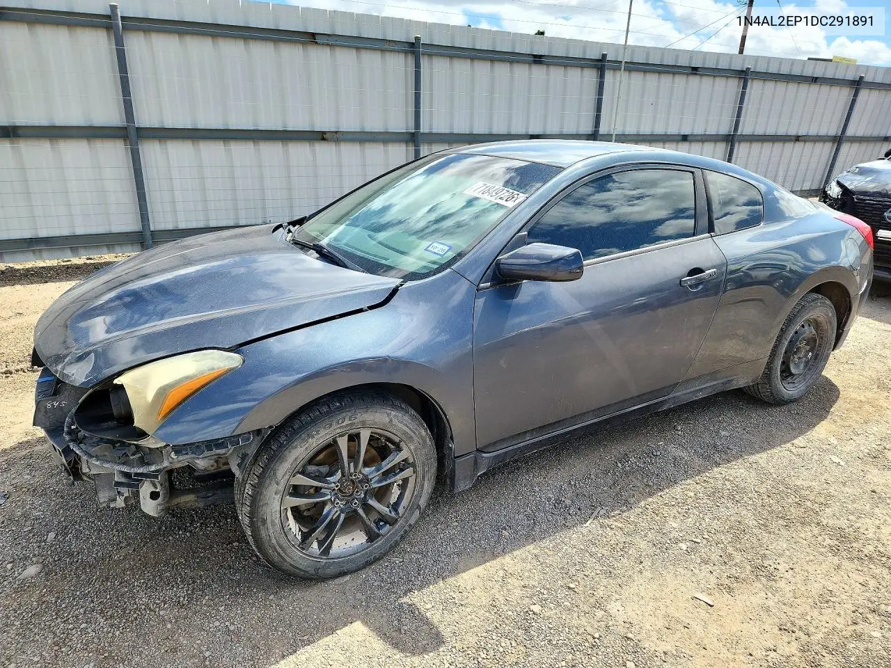 NISSAN ALTIMA 2013, VIN 1N4AL2EP1DC291891