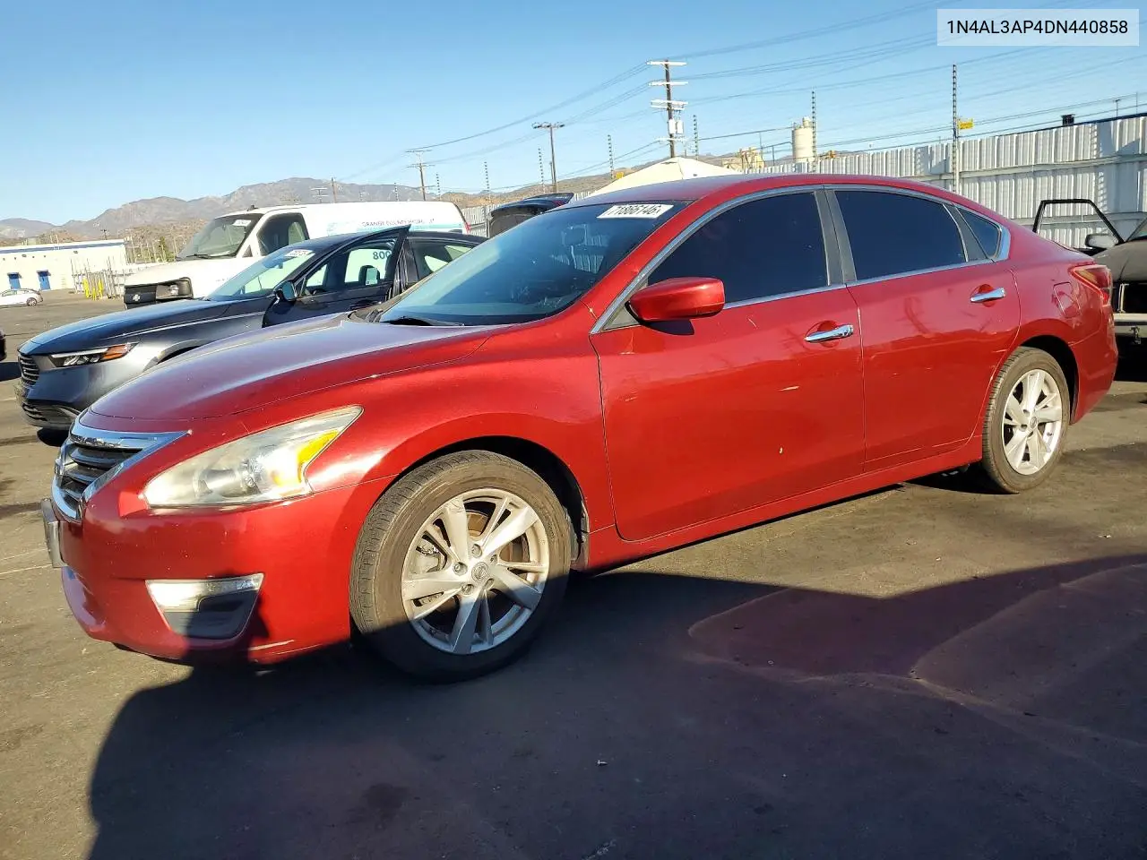 NISSAN ALTIMA 2013, VIN 1N4AL3AP4DN440858