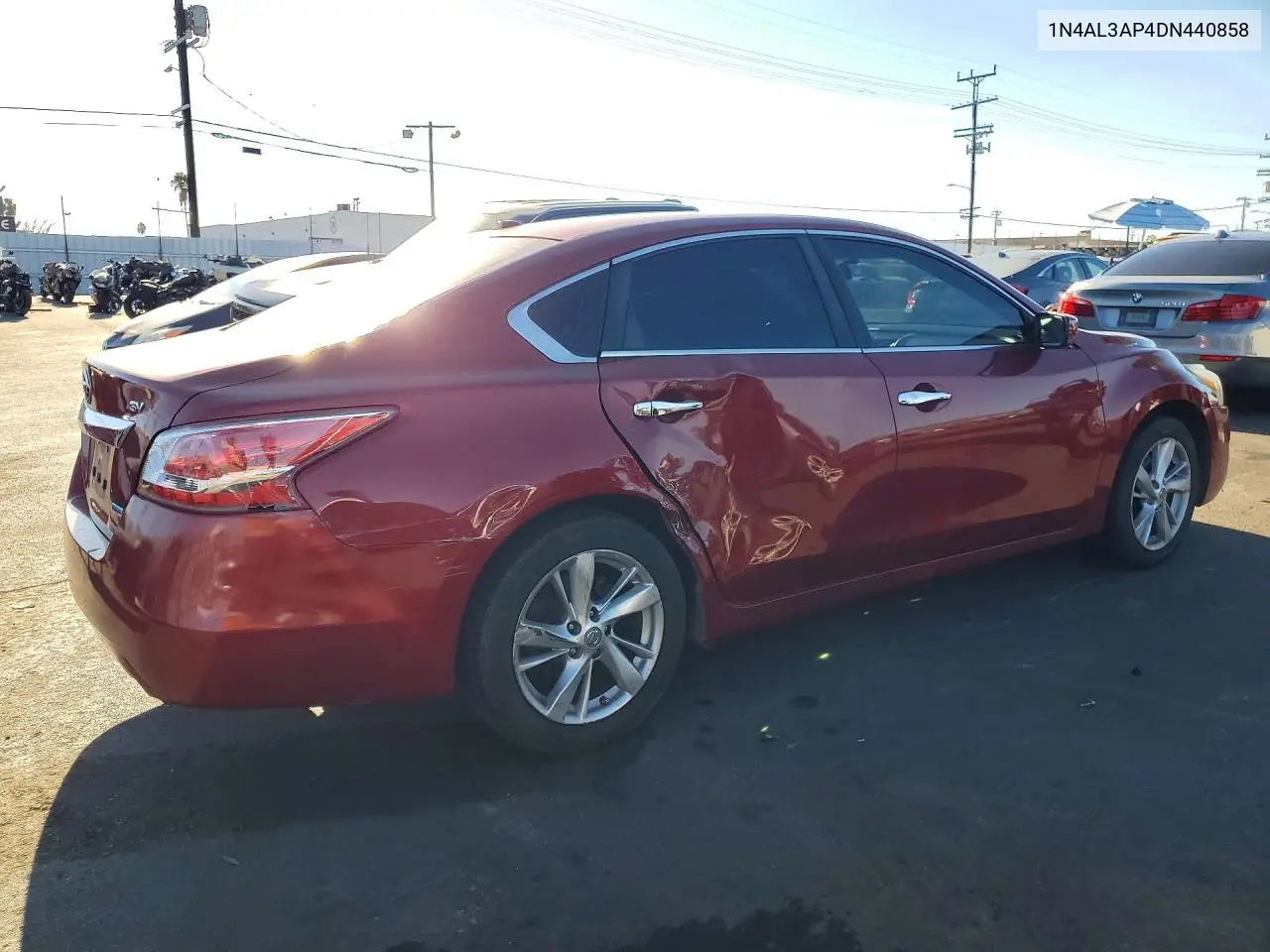 2013 NISSAN ALTIMA VIN 1N4AL3AP4DN440858 — фото 3