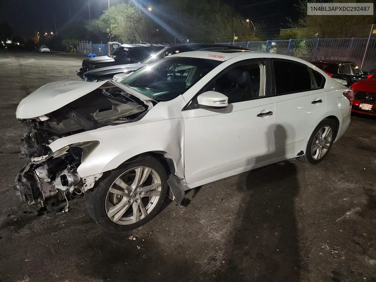 NISSAN ALTIMA 2013, VIN 1N4BL3APXDC292487