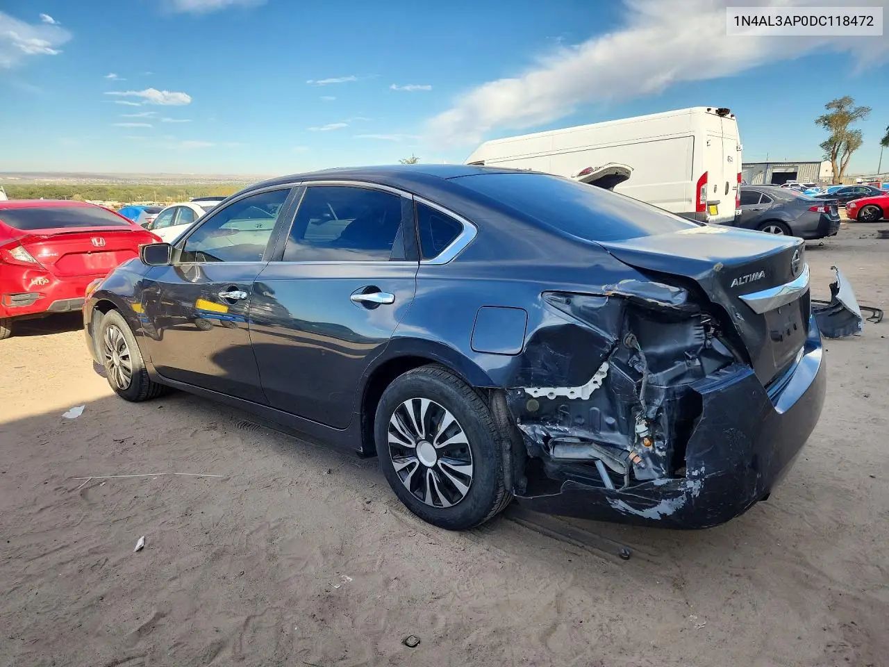 2013 NISSAN ALTIMA VIN 1N4AL3AP0DC118472 — фото 2