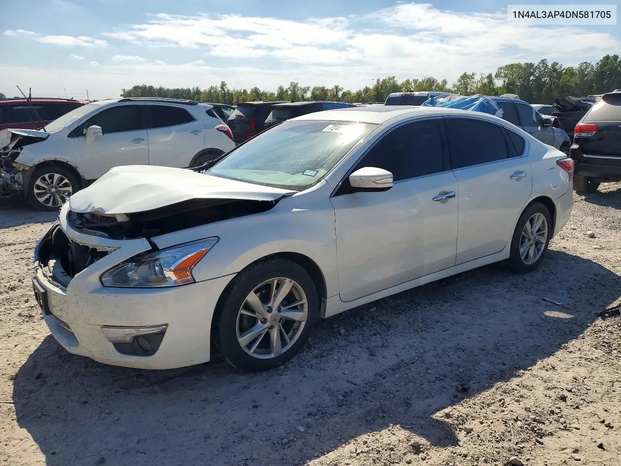 NISSAN ALTIMA 2013, VIN 1N4AL3AP4DN581705