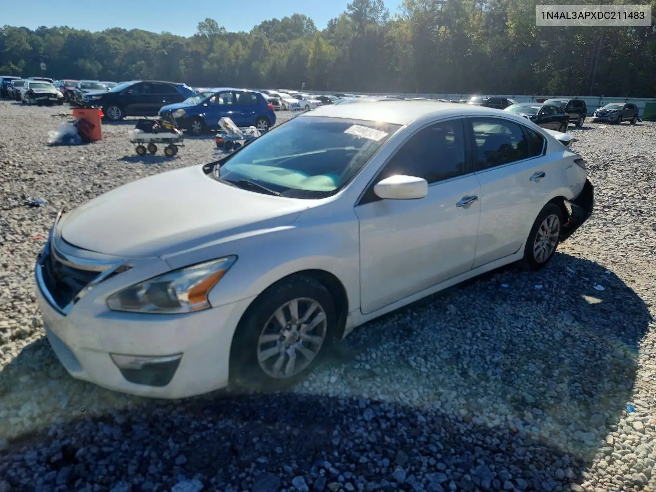 NISSAN ALTIMA 2013, VIN 1N4AL3APXDC211483