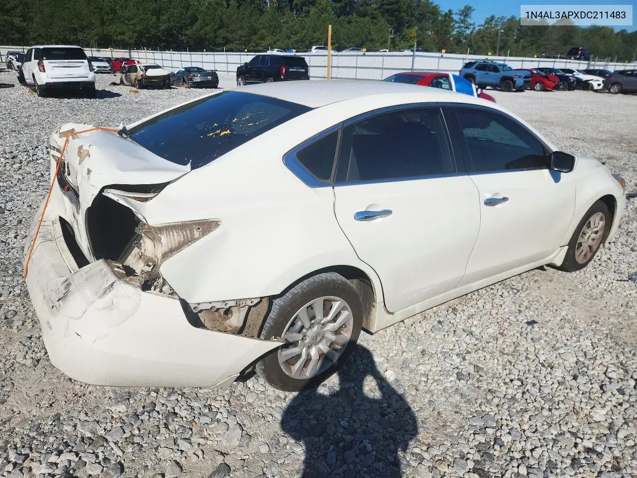 2013 NISSAN ALTIMA VIN 1N4AL3APXDC211483 — фото 3