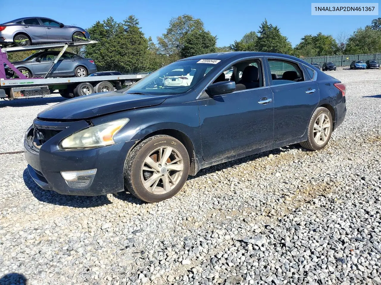 NISSAN ALTIMA 2013, VIN 1N4AL3AP2DN461367