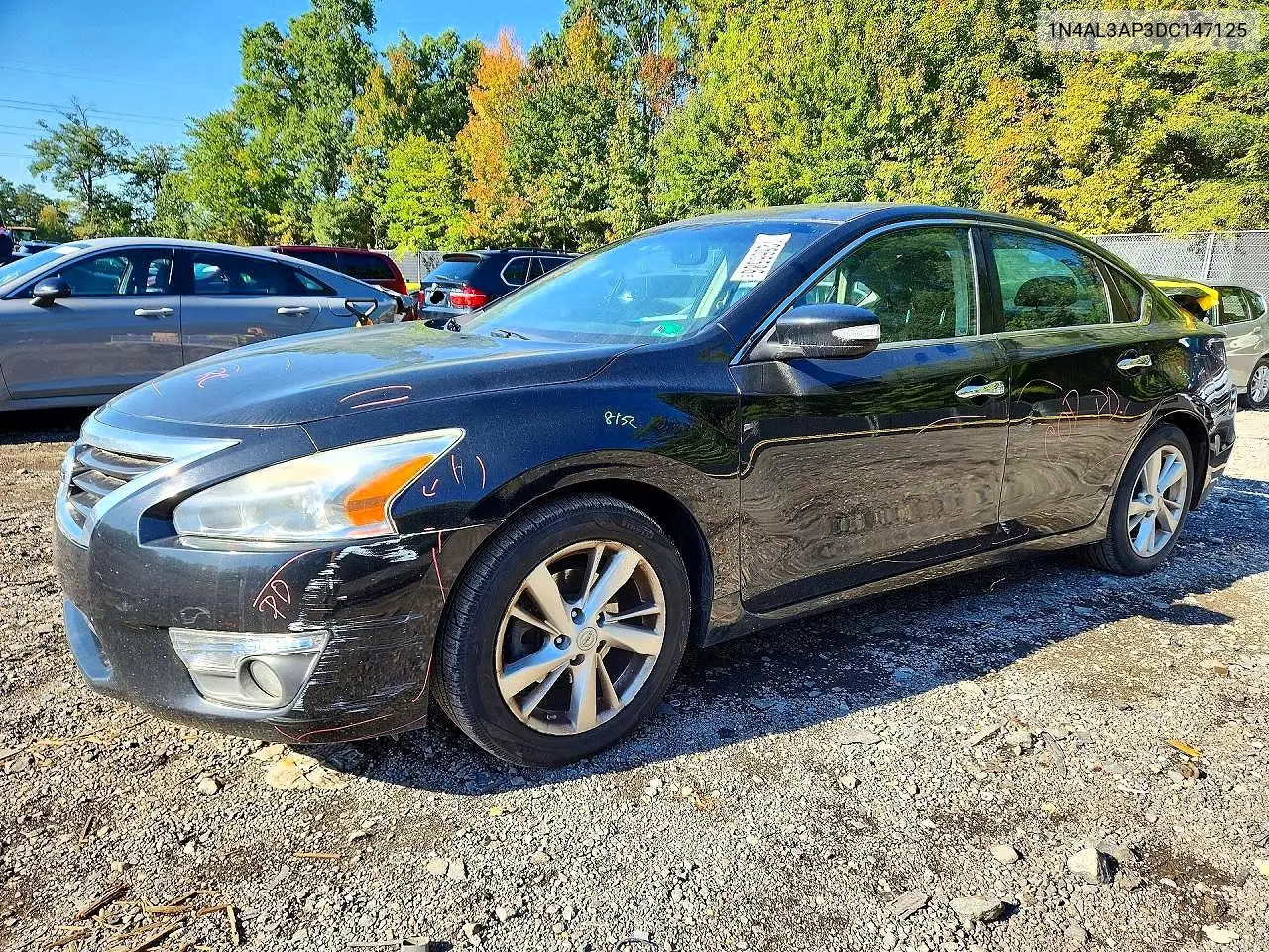NISSAN ALTIMA 2013, VIN 1N4AL3AP3DC147125