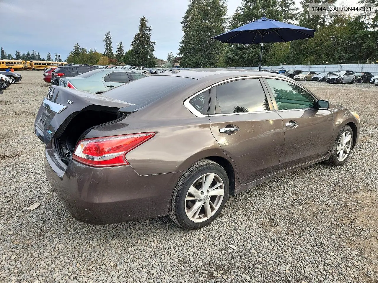 2013 NISSAN ALTIMA VIN 1N4AL3AP7DN447321 — фото 3