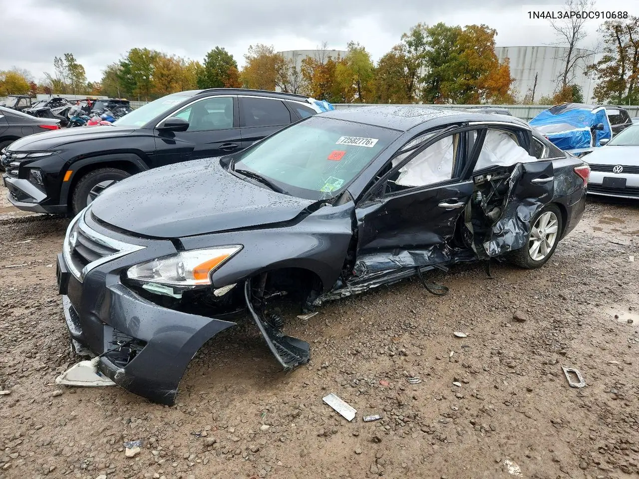NISSAN ALTIMA 2013, VIN 1N4AL3AP6DC910688