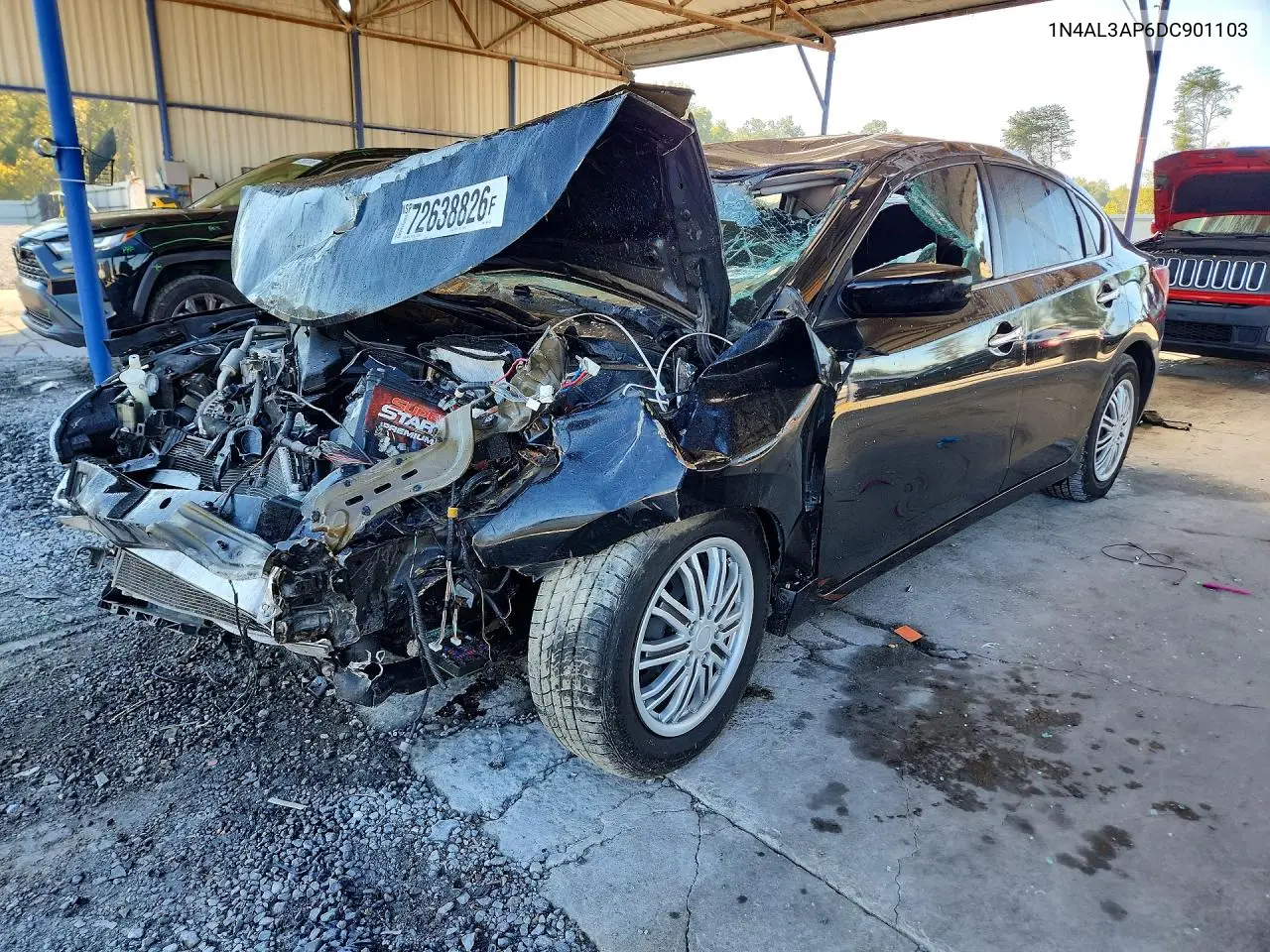 NISSAN ALTIMA 2013, VIN 1N4AL3AP6DC901103