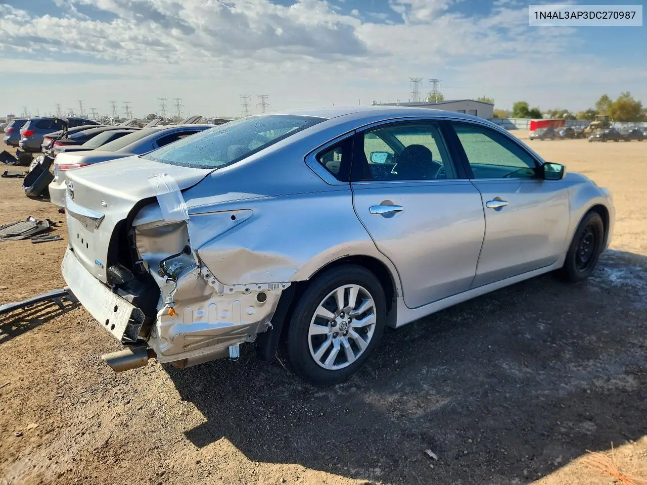 2013 NISSAN ALTIMA VIN 1N4AL3AP3DC270987 — фото 3