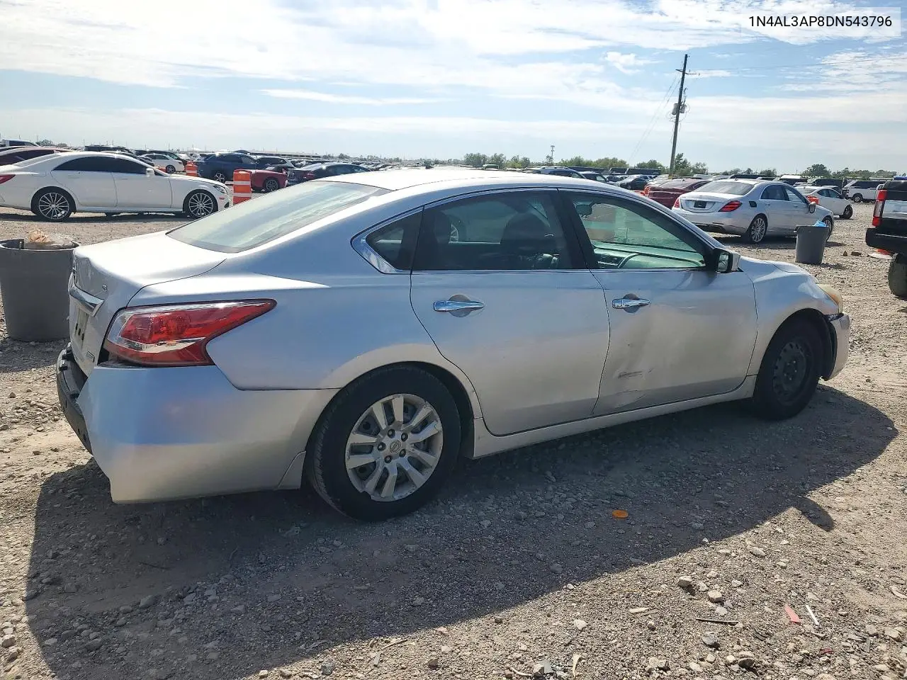 2013 NISSAN ALTIMA VIN 1N4AL3AP8DN543796 — фото 3