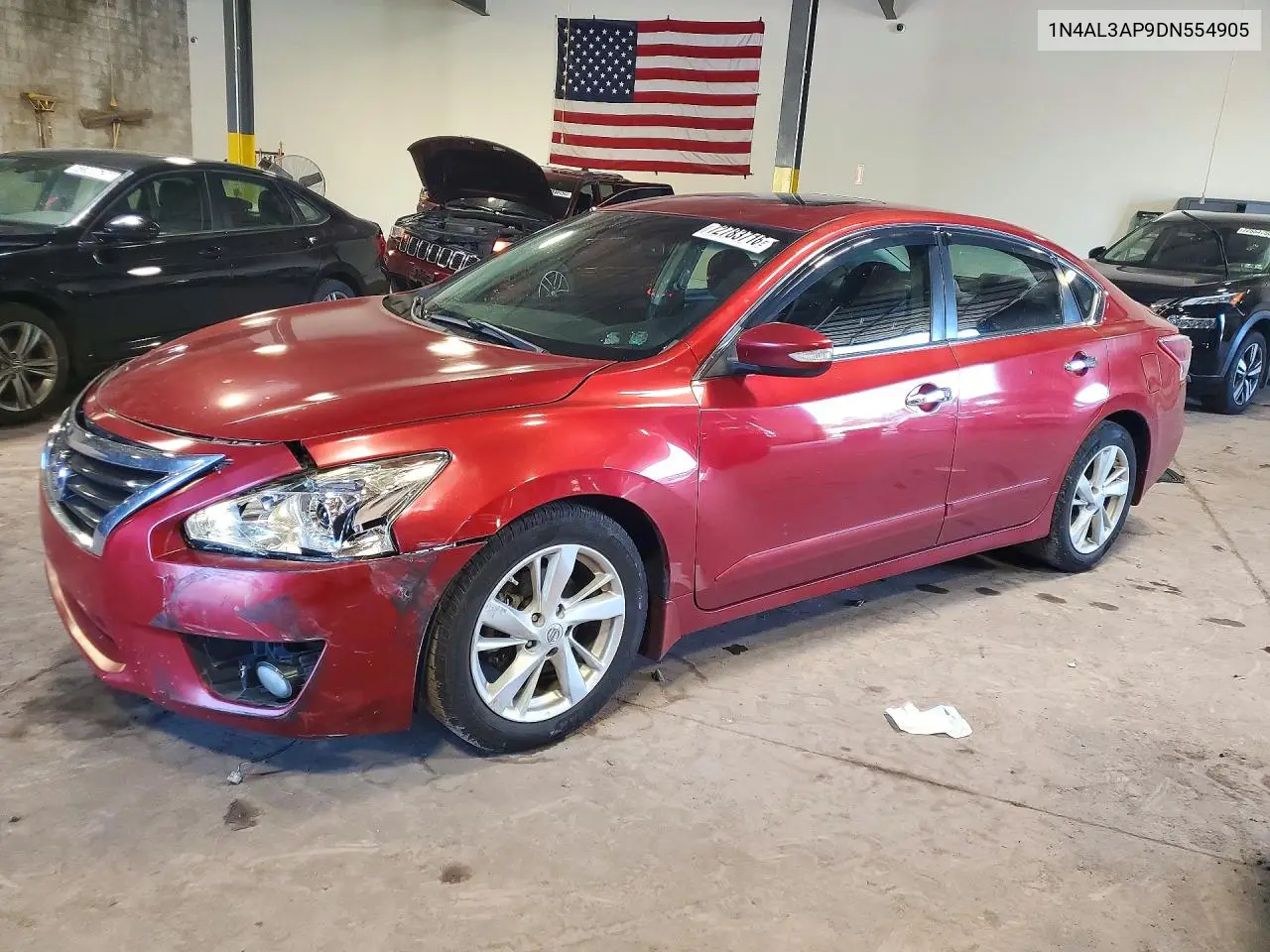 NISSAN ALTIMA 2013, VIN 1N4AL3AP9DN554905