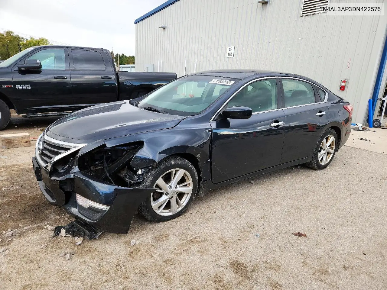 NISSAN ALTIMA 2013, VIN 1N4AL3AP3DN422576