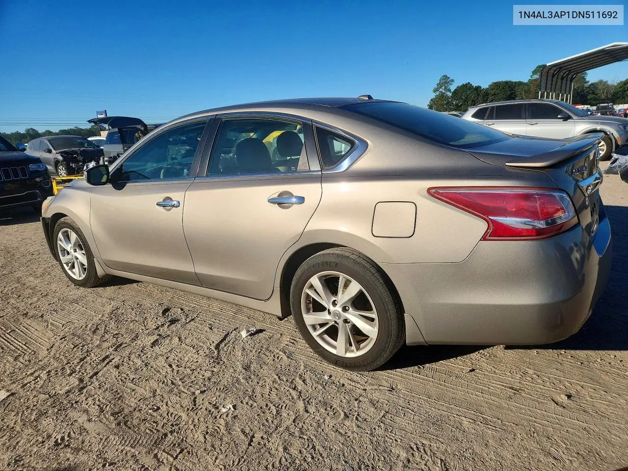 2013 NISSAN ALTIMA VIN 1N4AL3AP1DN511692 — фото 2