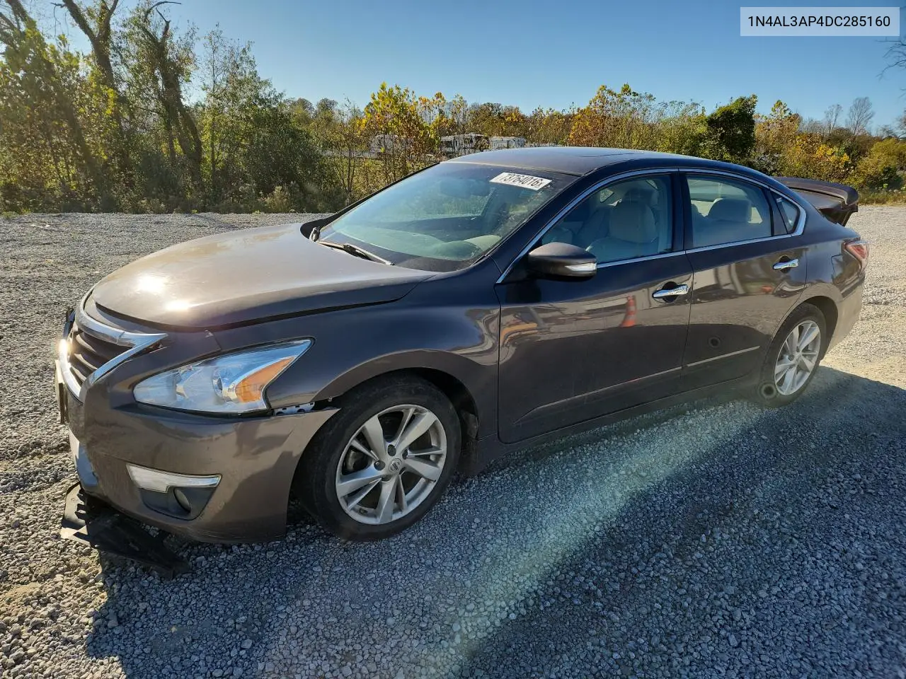 NISSAN ALTIMA 2013, VIN 1N4AL3AP4DC285160