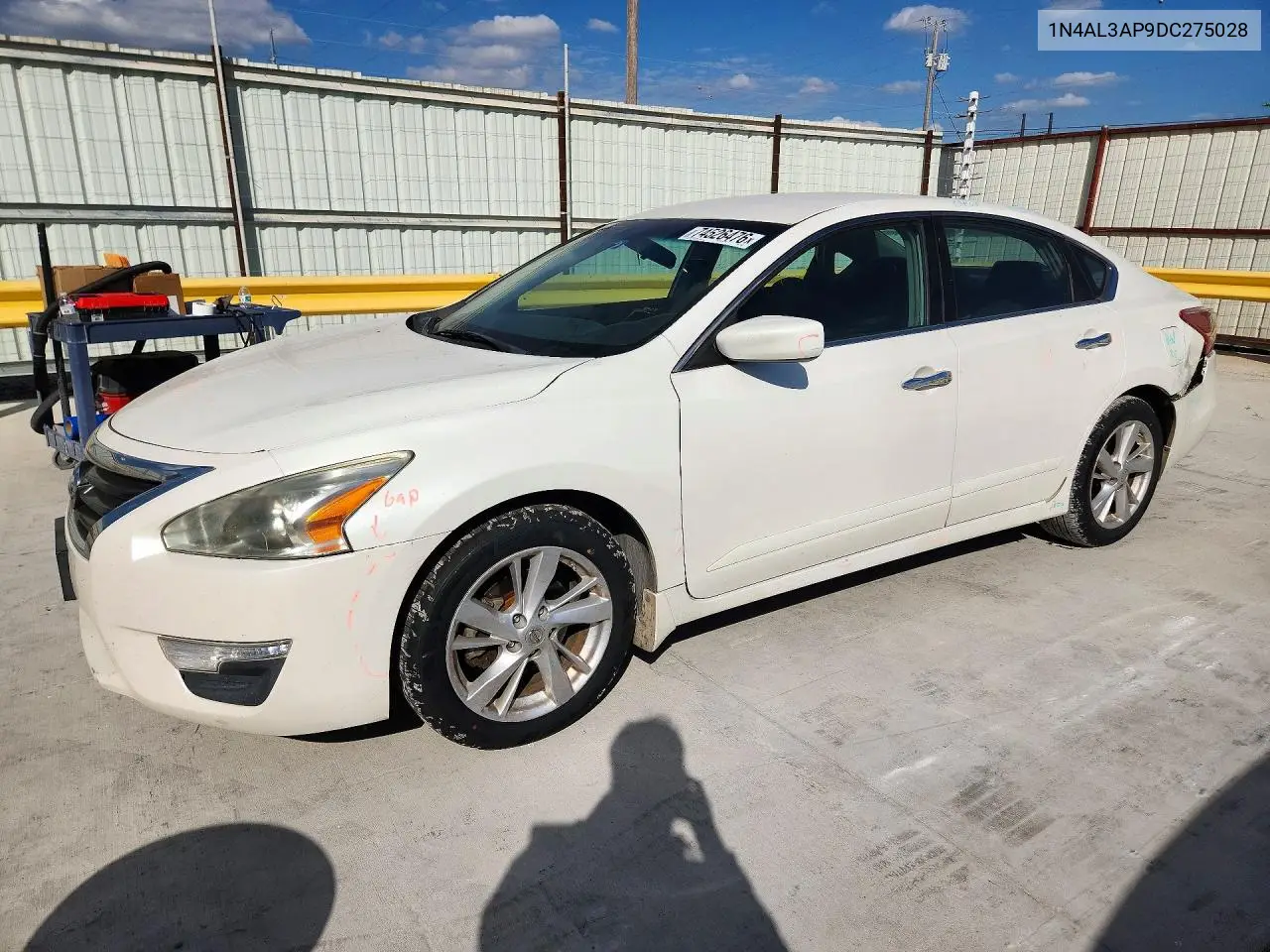 NISSAN ALTIMA 2013, VIN 1N4AL3AP9DC275028