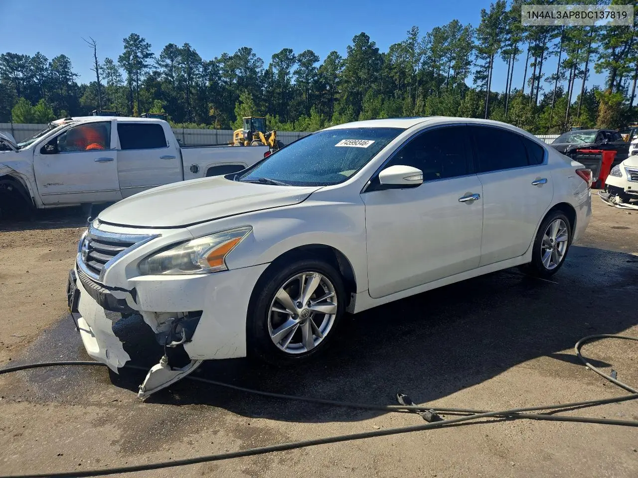 NISSAN ALTIMA 2013, VIN 1N4AL3AP8DC137819
