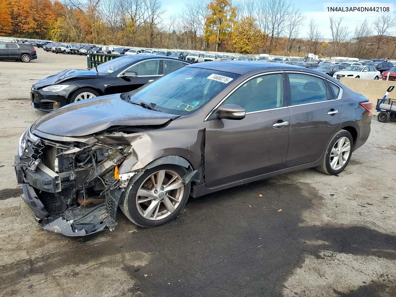NISSAN ALTIMA 2013, VIN 1N4AL3AP4DN442108