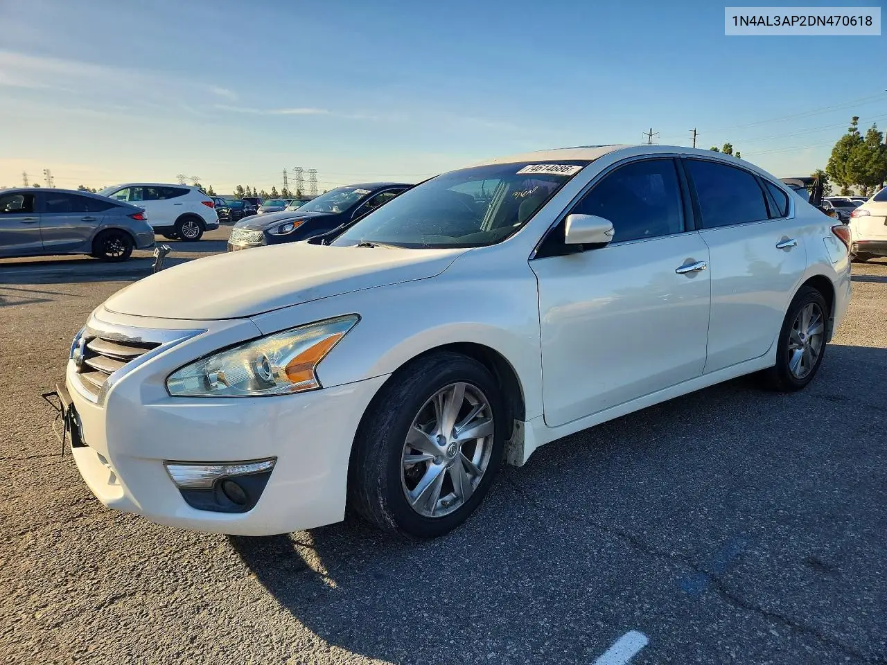 NISSAN ALTIMA 2013, VIN 1N4AL3AP2DN470618