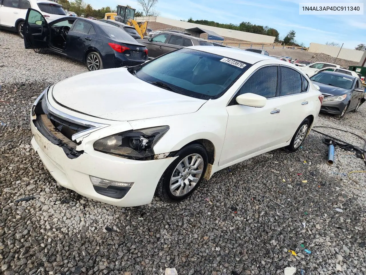 NISSAN ALTIMA 2013, VIN 1N4AL3AP4DC911340