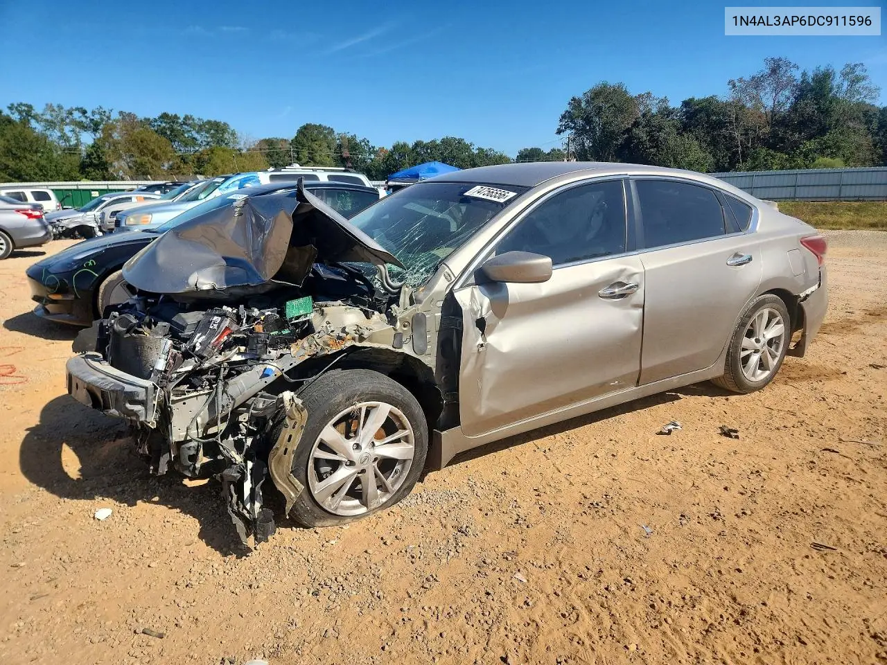NISSAN ALTIMA 2013, VIN 1N4AL3AP6DC911596