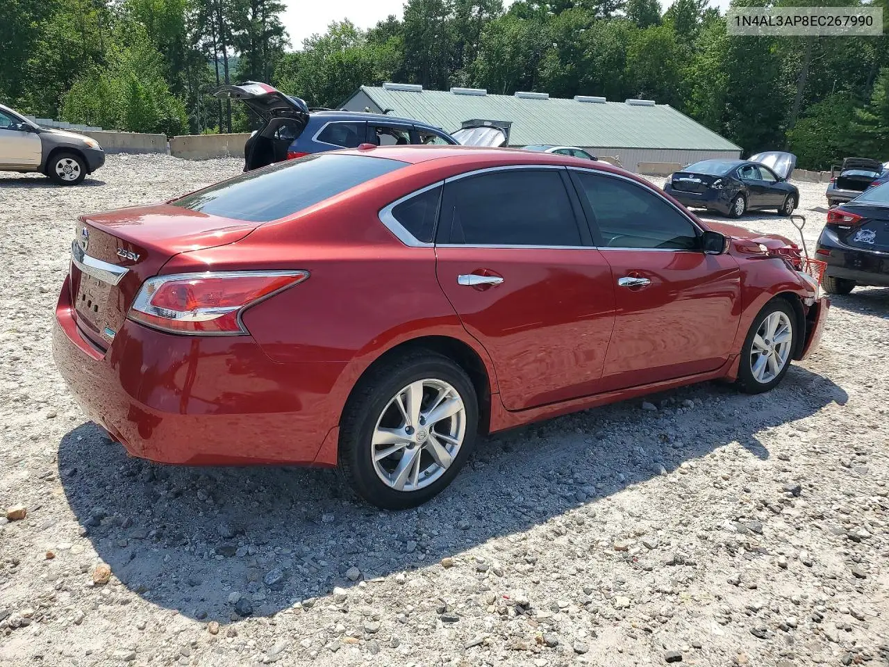 2014 NISSAN ALTIMA VIN 1N4AL3AP8EC267990 — фото 3