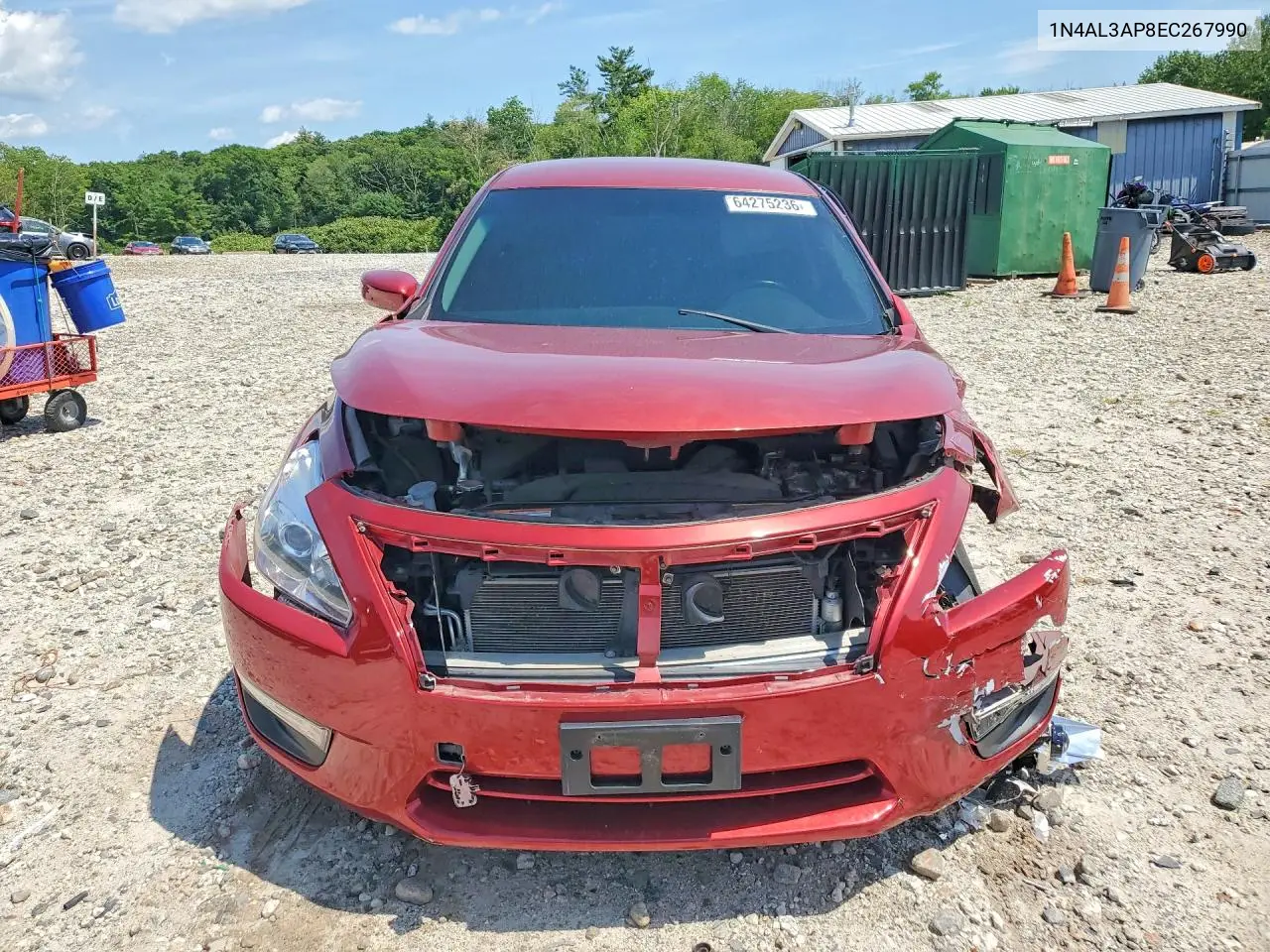 2014 NISSAN ALTIMA VIN 1N4AL3AP8EC267990 — фото 5