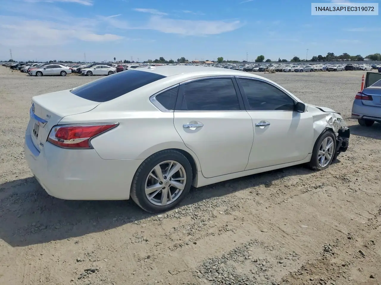 2014 NISSAN ALTIMA VIN 1N4AL3AP1EC319072 — фото 3