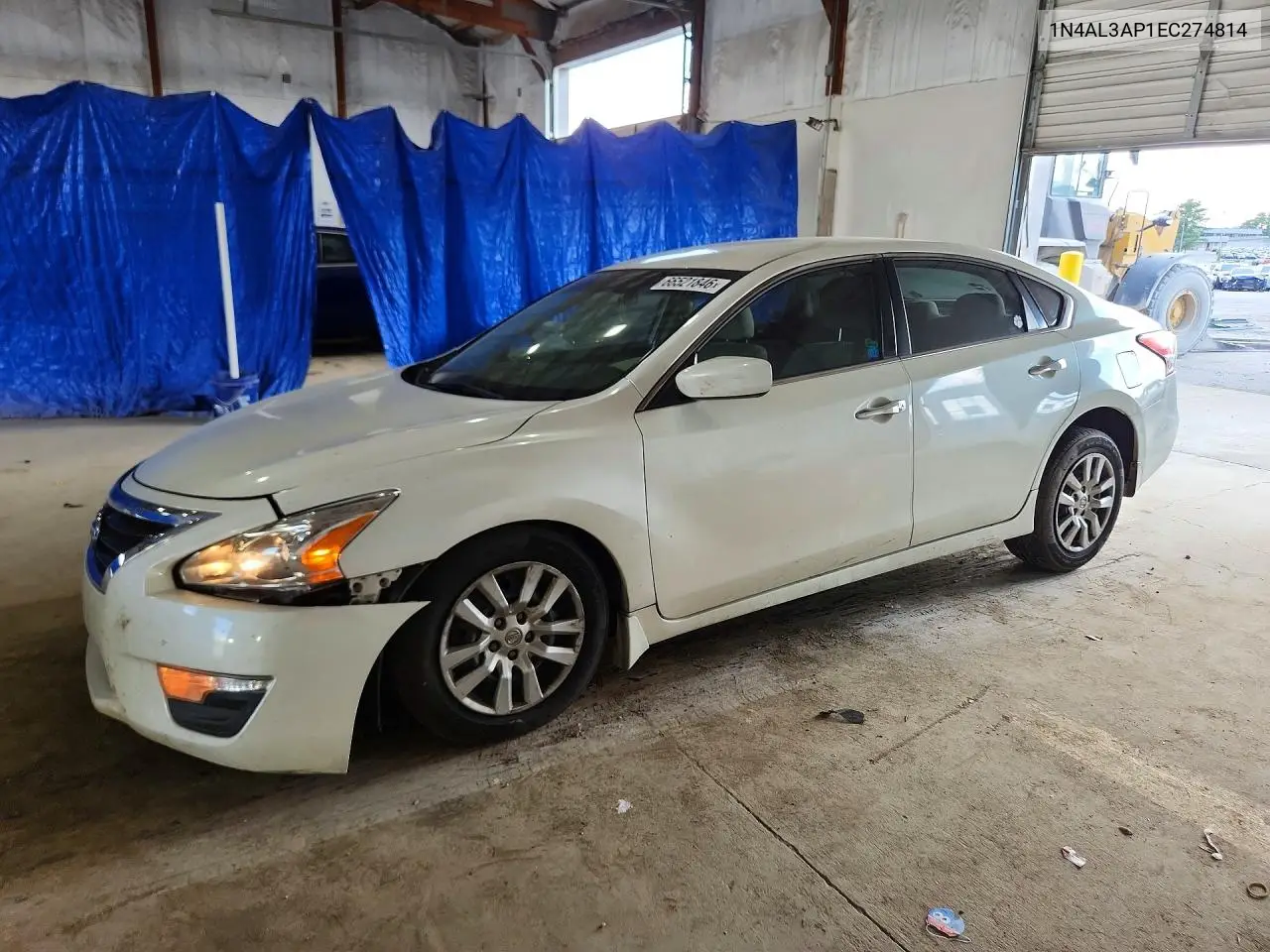 NISSAN ALTIMA 2014, VIN 1N4AL3AP1EC274814