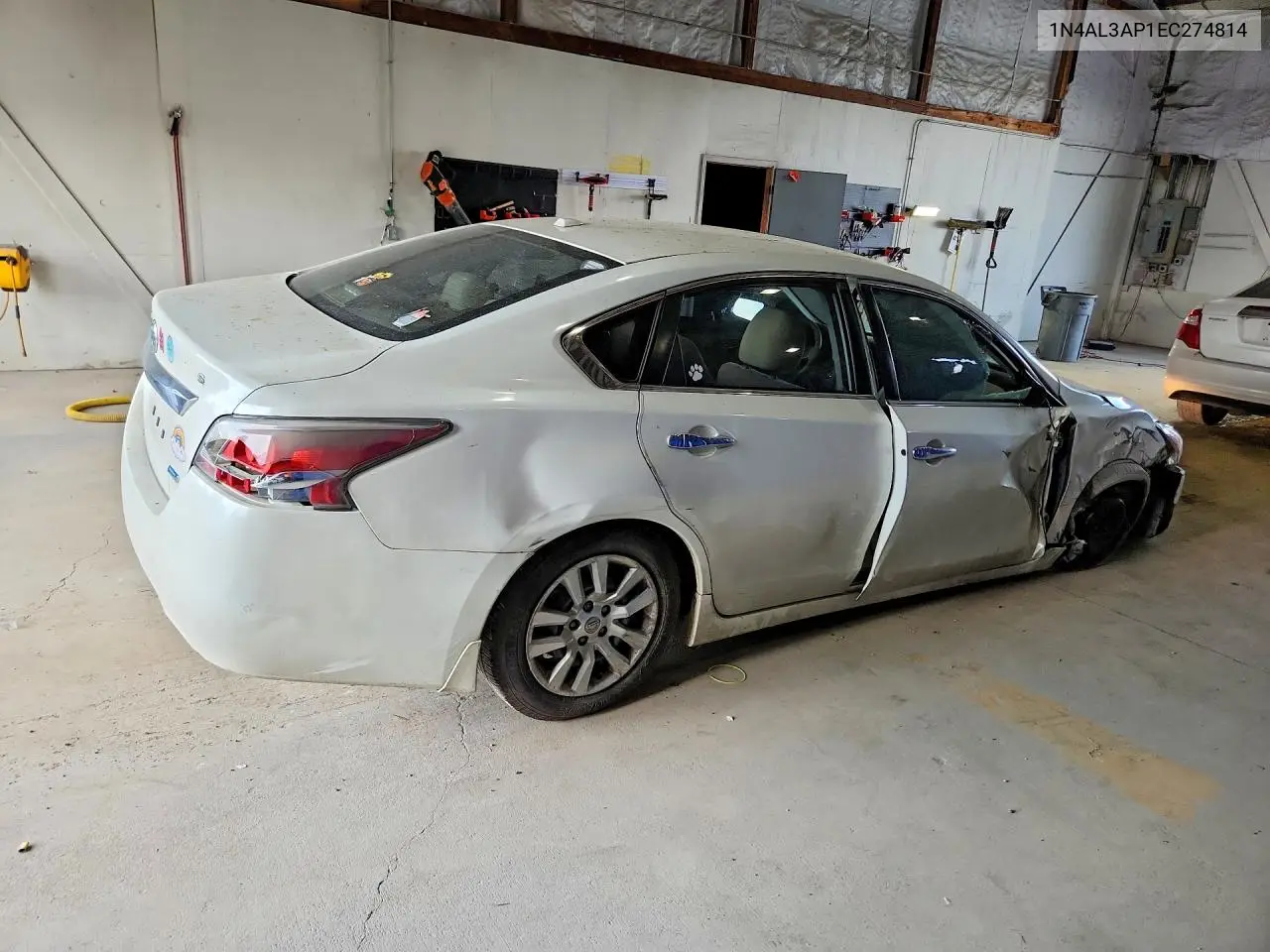 2014 NISSAN ALTIMA VIN 1N4AL3AP1EC274814 — фото 3