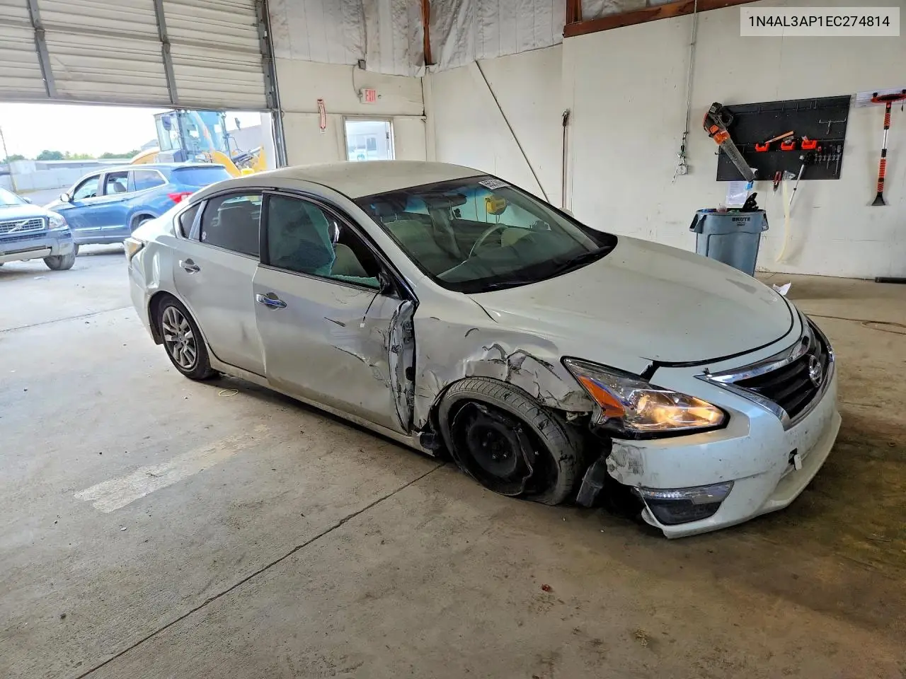 2014 NISSAN ALTIMA VIN 1N4AL3AP1EC274814 — фото 4